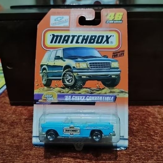 Jual Matchbox Chevrolet 55 Chevy Convertible diecast | Shopee Indonesia