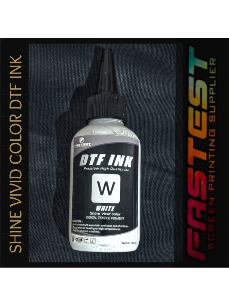 Jual Tinta DTF white INK FASTEST kualitas tinggi | tahan cuci | sine ...