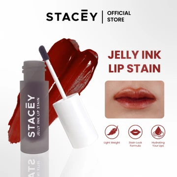 Stacey Jelly Ink Lip Stain Make Up Lip Tint Korea Glossy Plumppy