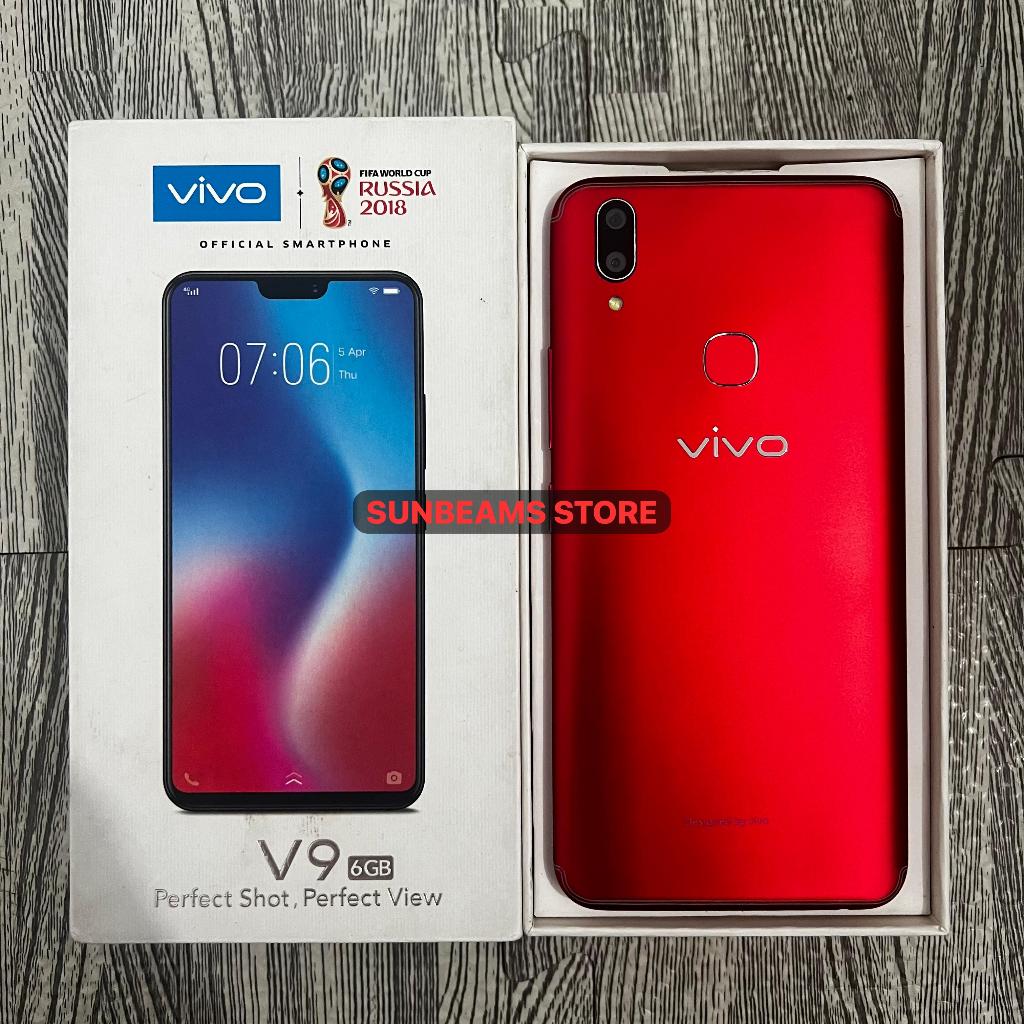 Vivo V9 4/64 Second Fullset Bekas Resmi