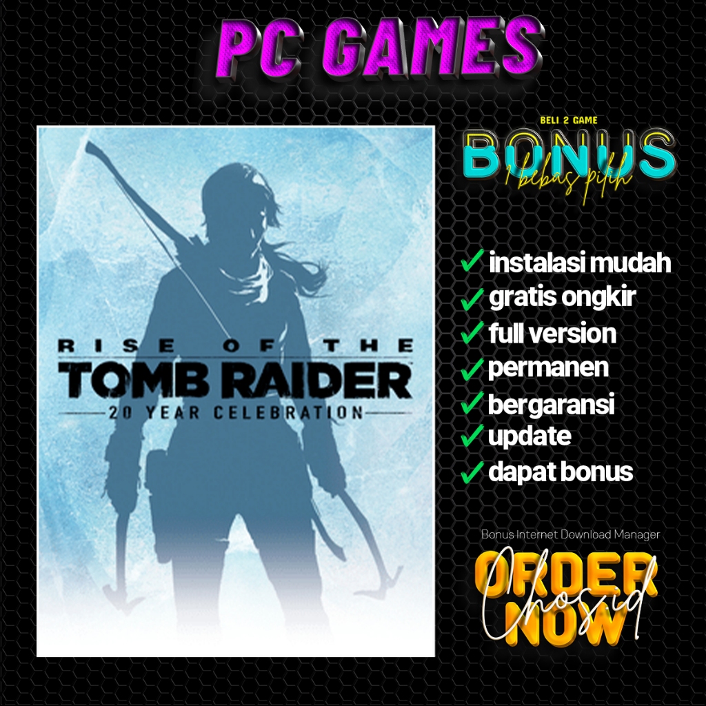 Jual Rise of the Tomb Raider 20 Year Celebration | Game PC - Laptop ...