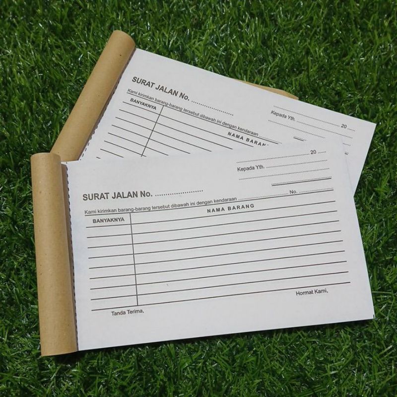 Jual BUKU/NOTA SURAN JALAN 2 RANGKAP ISI 100 LEMBAR 50 SET UKURAN 10 ...