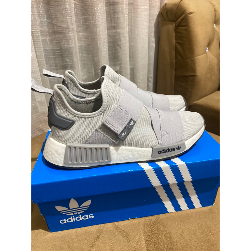 Jual Adidas NMD R1 W strap GW9470 Grey size 40 Preloved Shopee Indonesia