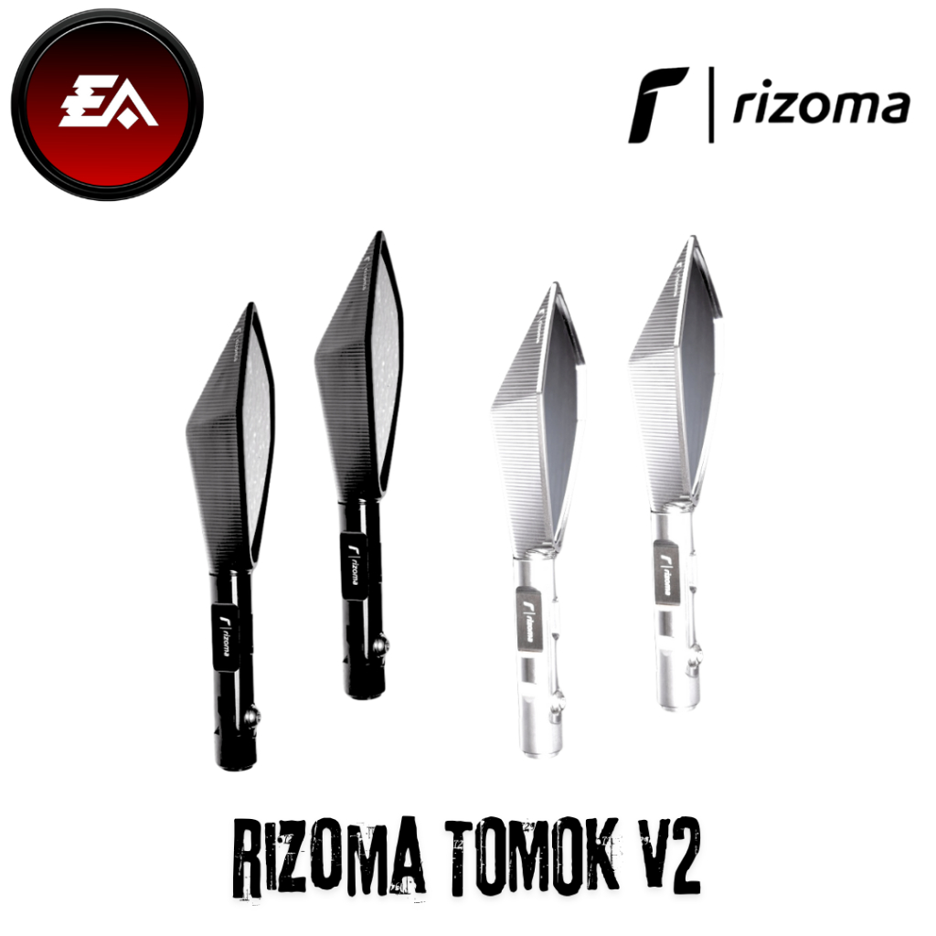 Jual Rizoma Tomok V2 Spion Motor Full CNC Universal | Shopee Indonesia