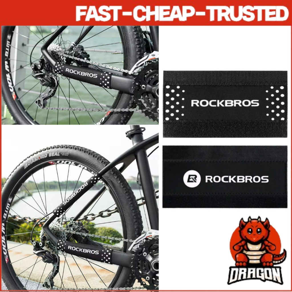 Jual Pelindung Rantai Sepeda Rockbros Frame Chain Protector Cover Guard ...