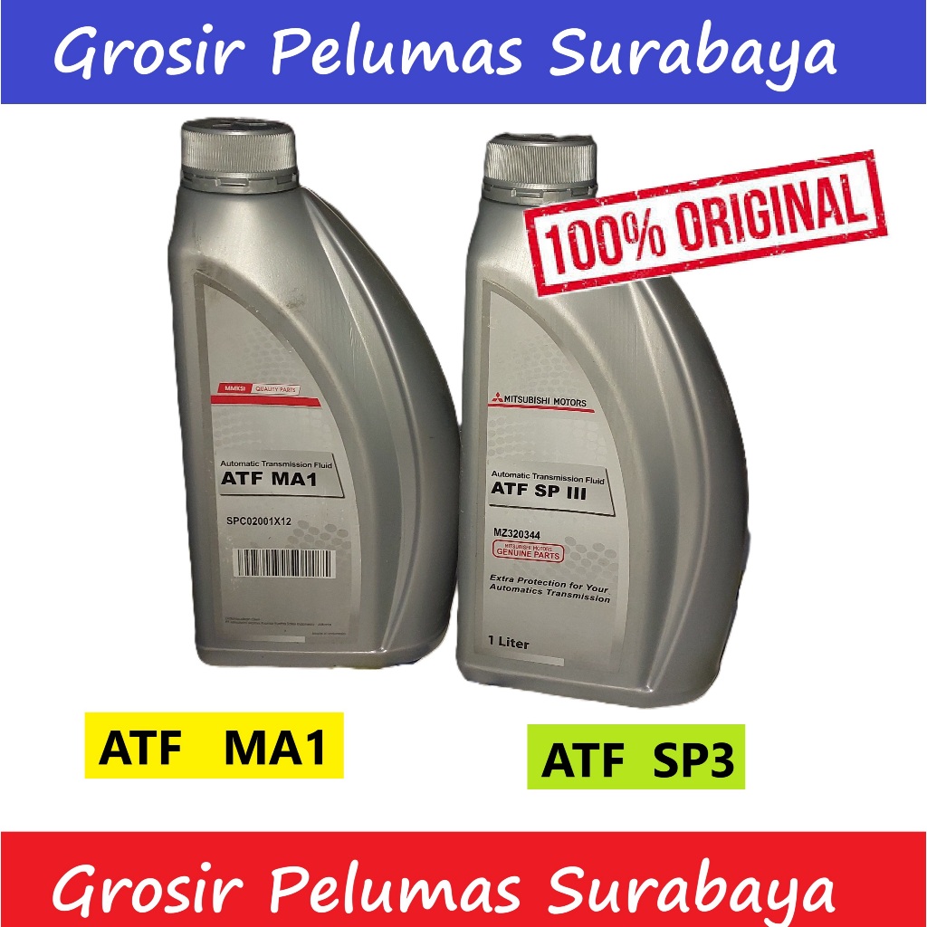 Jual ORIGINAL Mitsubishi ATF MA1 ma 1 / SP III SP3 SP 3 SPIII Oli ...