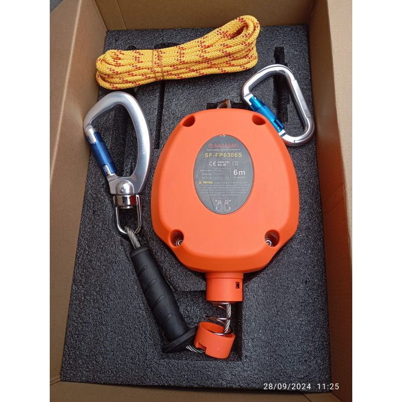 Jual Retractable Fall Arrester 6 meter Nagasaki | Shopee Indonesia