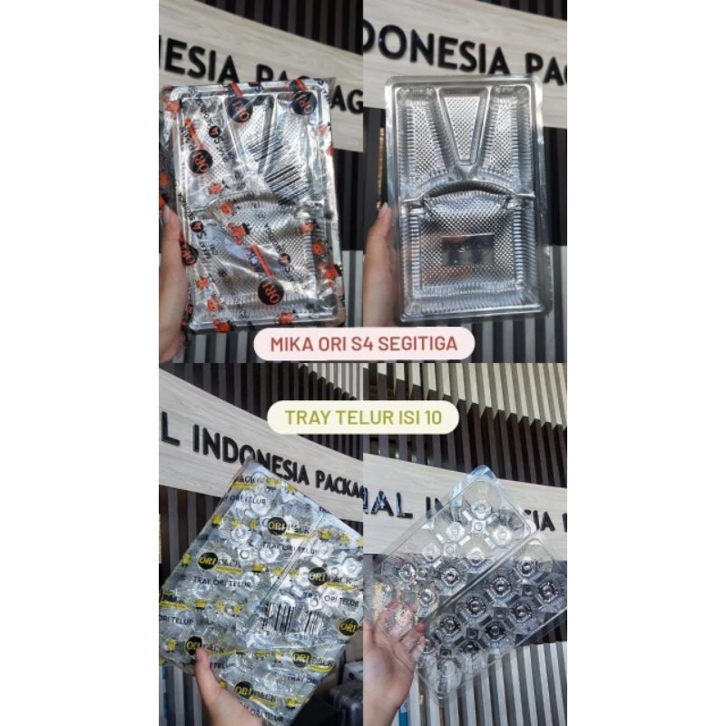 Jual (1 pack isi 50 pcs) Oripack Mika S4 Segitiga | Shopee Indonesia