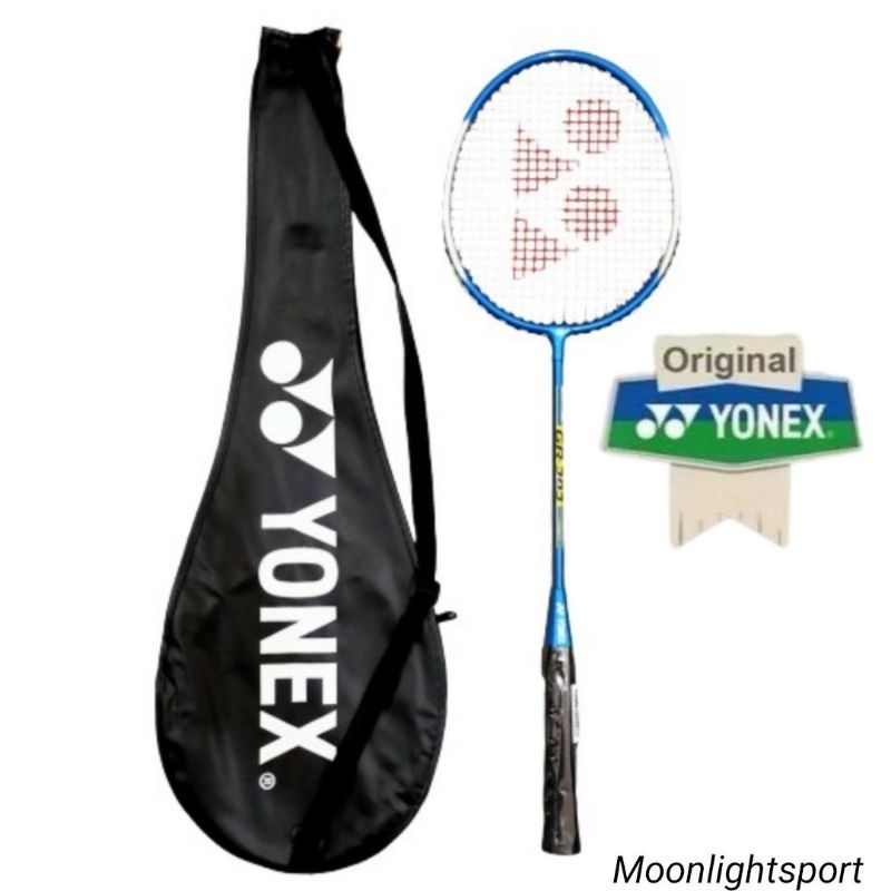 Jual Raket Badminton Yonex Original Termasuk Senar GR 303 Blue | Shopee ...