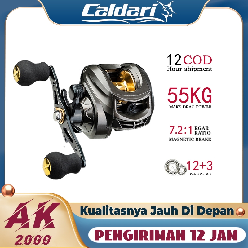 Abu Garcia Baitcaster Okuma Citrix 350 Baitcast Reel Lh 7+1BB