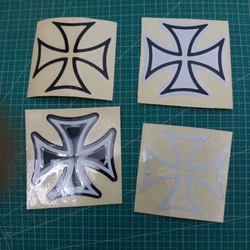 Jual STIKER - IRON CROSS - CUTTING | Shopee Indonesia