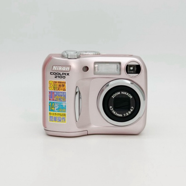 Nikon COOLPIX 2100 ピンク Nikon COOLPIX 2100 Pink Digital Camera Compact Japan Vintage