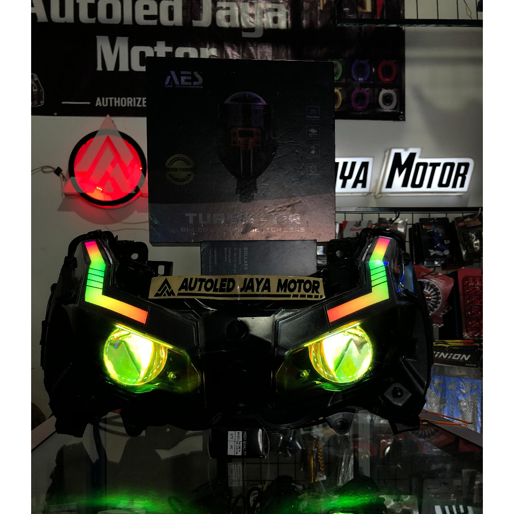 Jual BILED ADV 150 160 CUSTOM BILED AES TURBO TIR FULL SET REFLEKTOR ...