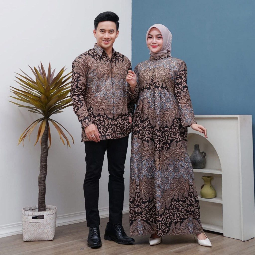 Jual (COD) BAYAR DITEMPAT BAJU BATIK COUPLE / BATIK PASANGAN / BATIK ...