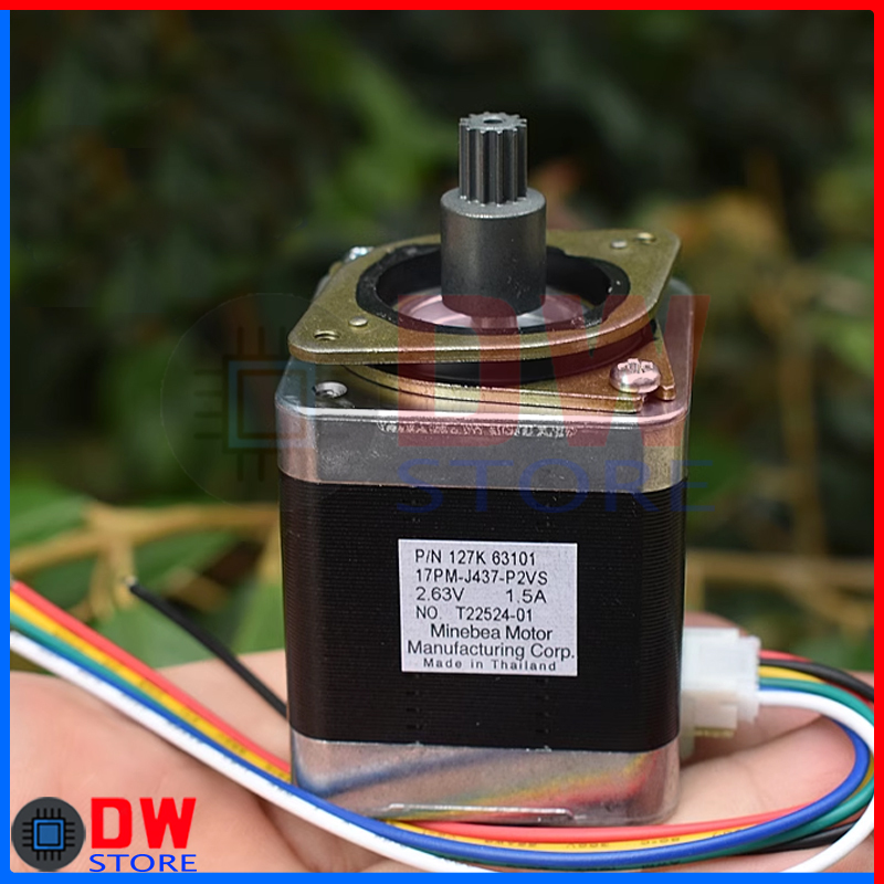 Jual CNC 3D Printer Stepper Motor 42 Nema17 Nema 17 dengan Pulley 17PM ...