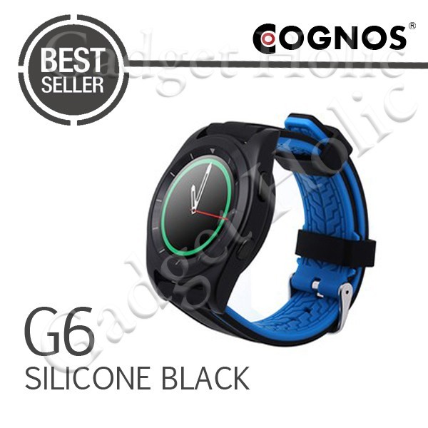 Jual Cognos Smartwatch G6 Heart Rate Silicone Hitam SILICONE MERAH Shopee Indonesia