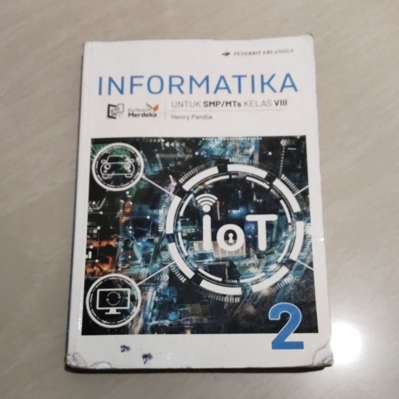 Jual BUKU ORI INFORMATIKA PENERBIT ERLANGGA KURIKULUM MERDEKA | Shopee ...