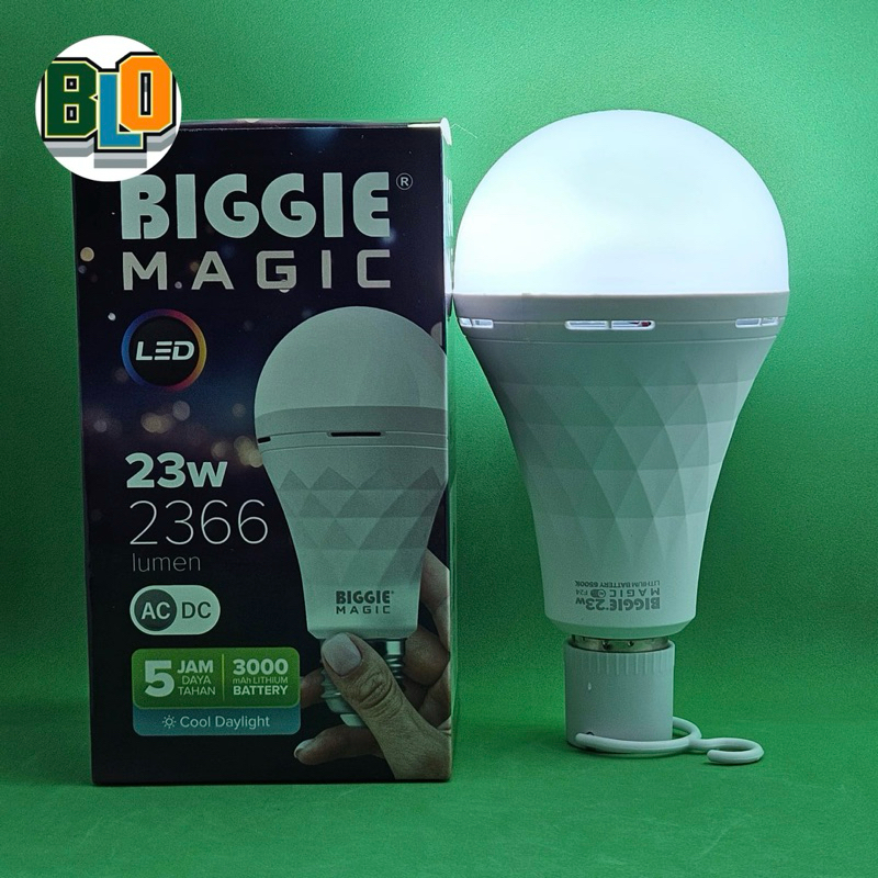 Jual Lampu Magic Emergency 23W Biggie | Shopee Indonesia