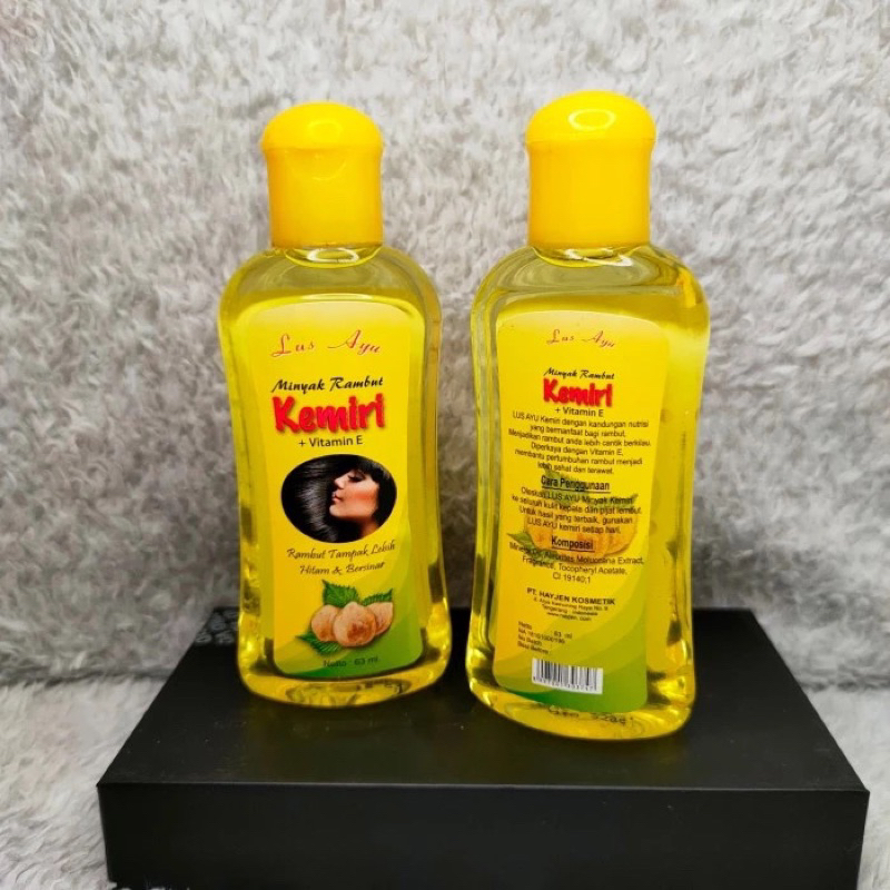 Jual LUS AYU MINYAK KEMIRI 63ML/ MINYAK RAMBUT/ PERAWATAN RAMBUT ...