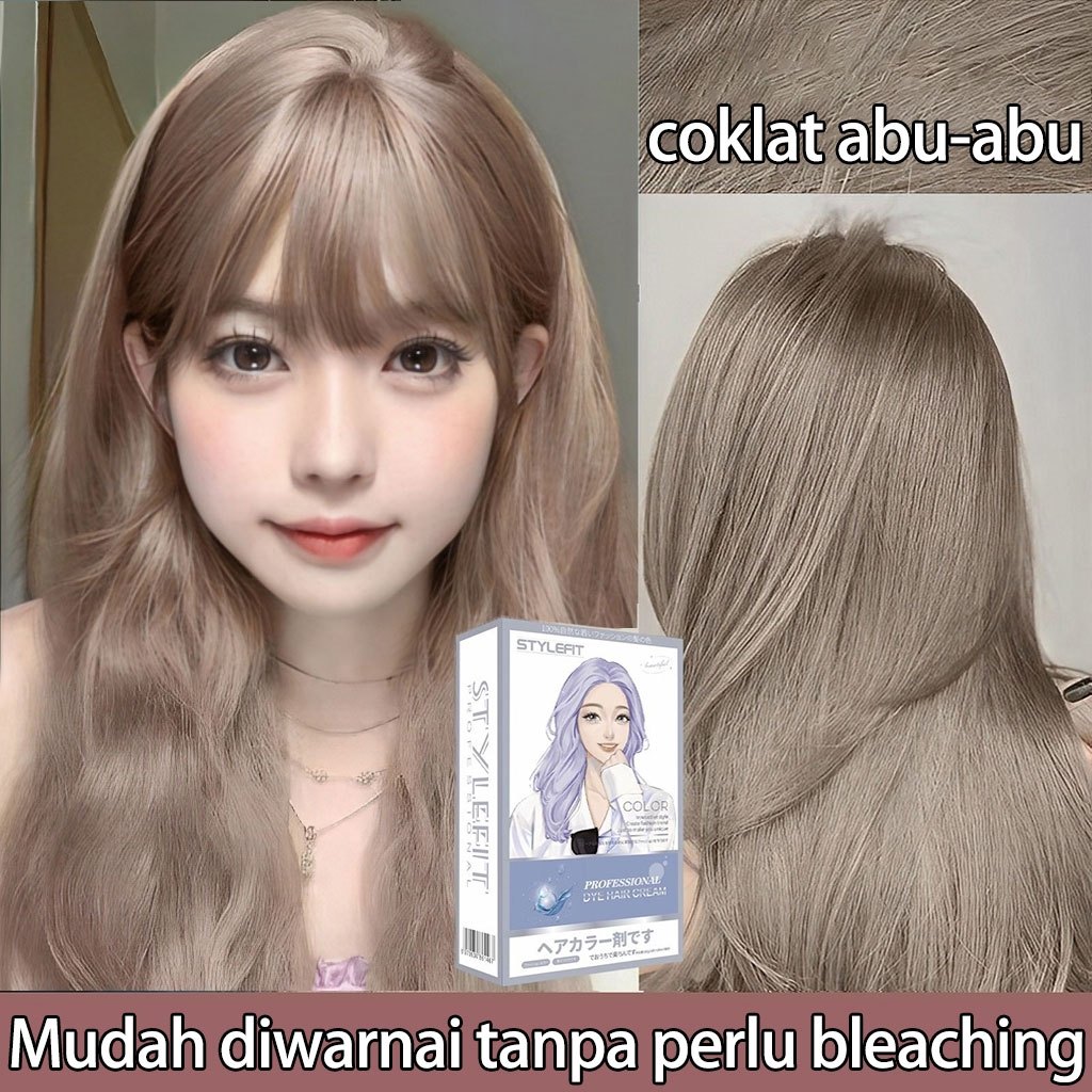 Jual Cat rambut Pewarna rambut 100ml Mudah diwarnai Pewarnaan rambut di ...