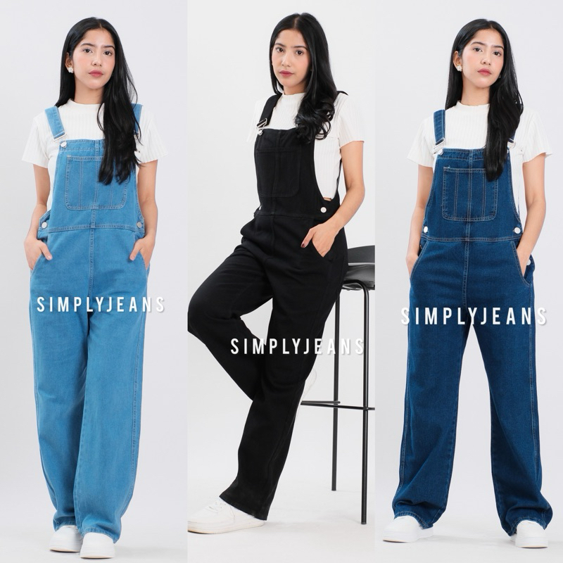 Denim Baju Jumpsuit Overall H And M Divided Size Bib Overall