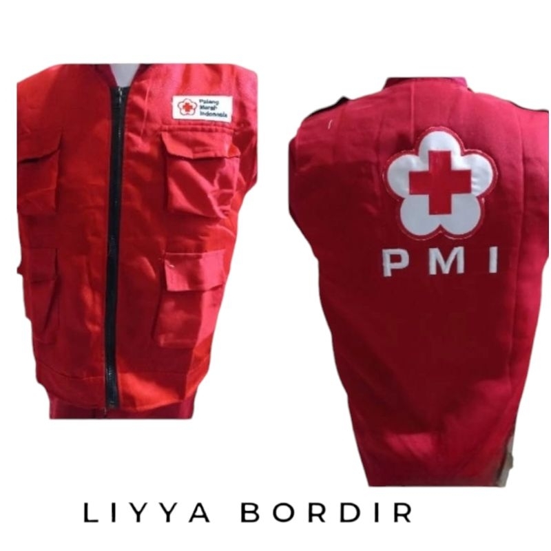 Jual Rompi PMI (Palang Merah Indonesia) Bordir | Shopee Indonesia