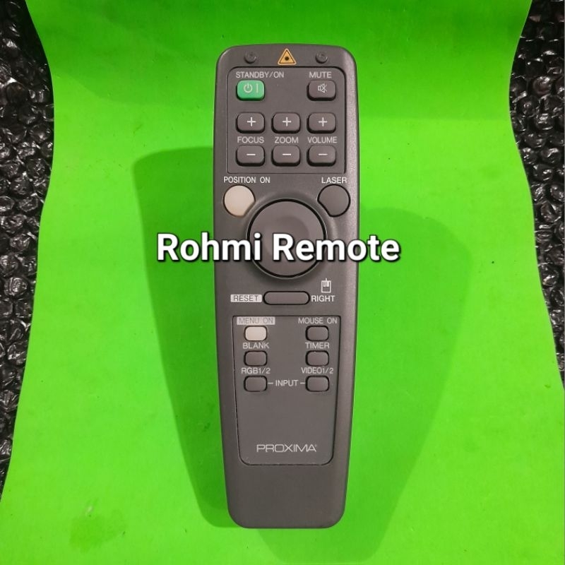 Jual REMOTE REMOT PROYEKTOR PROJECTOR PROXIMA IEC60825 LASER ORIGINAL ...