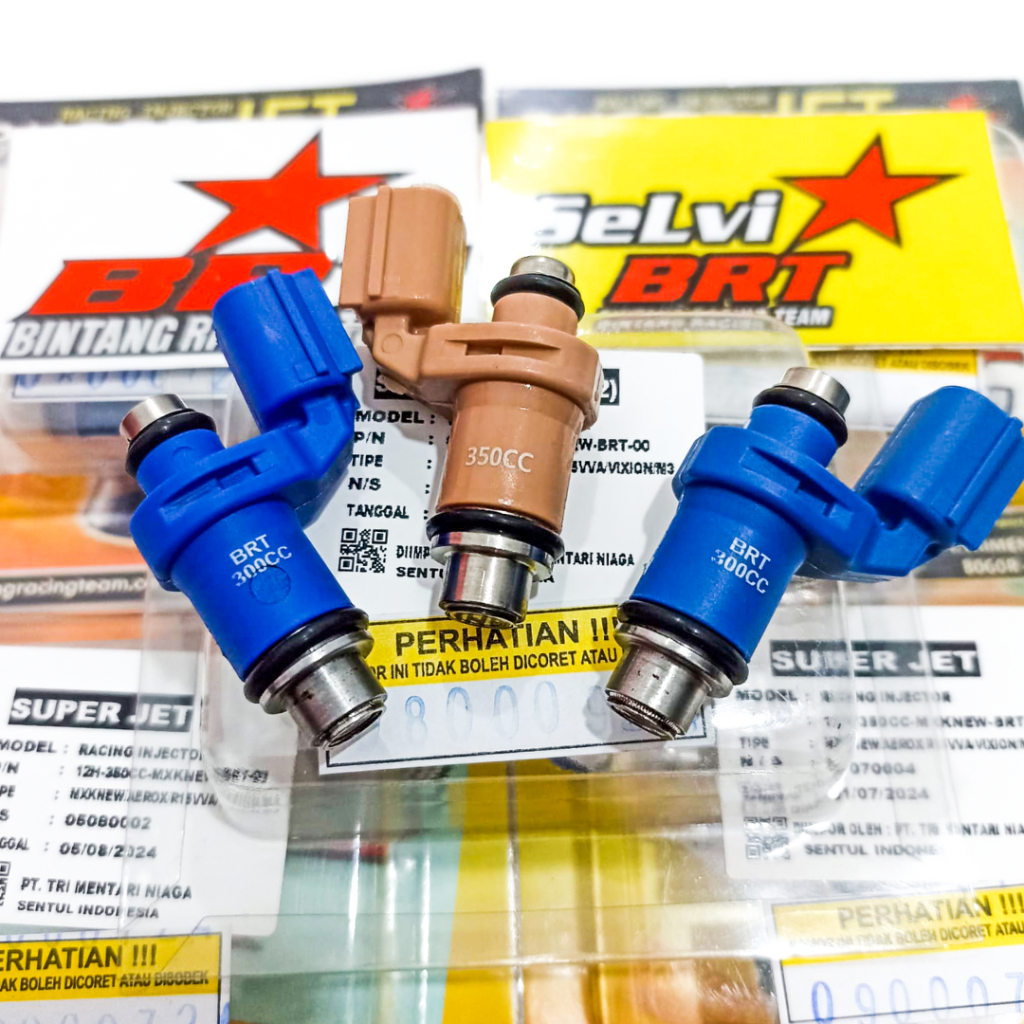Jual INJECTOR INJEKTOR RACING BRT XMAX X MAX 12 HOLE 300CC 350CC ...