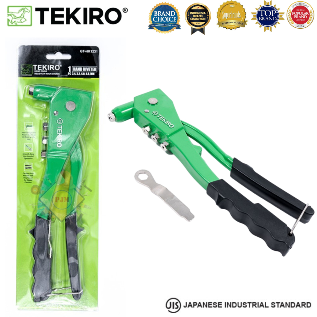 Jual Tekiro Hand Riverter Tang Rivet Hijau GT-HR 1231Hand Riveter 2 ...