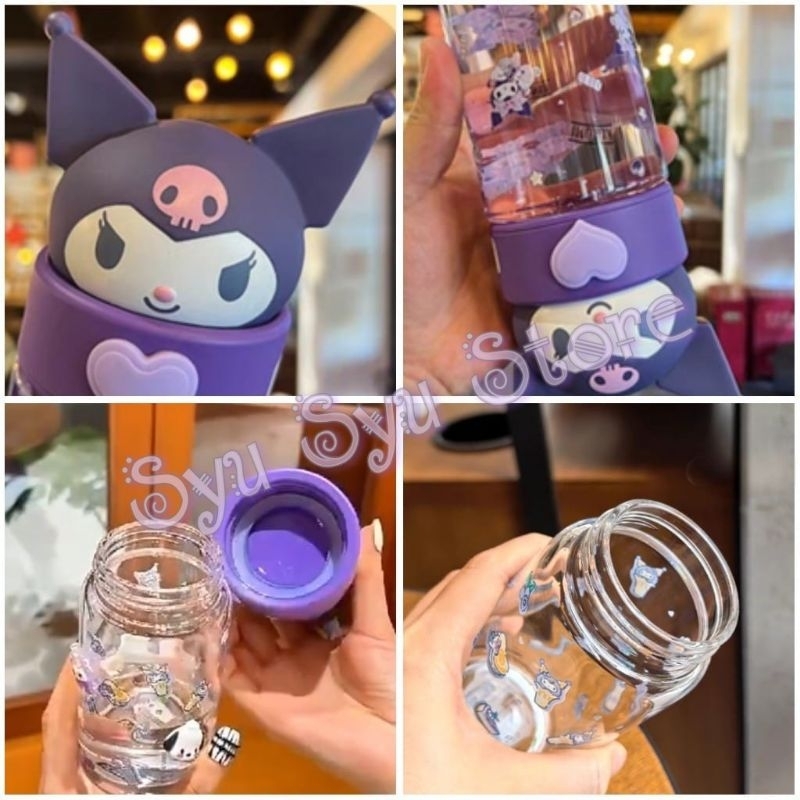 Jual Gelas Botol Minum Kalomi Malodi Morol Tutup 3D Lucu | Shopee Indonesia