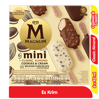 Jual MAGNUM MINI BOX ISI 6 ICE CREAM MAGNUM ES KRIM | Shopee Indonesia