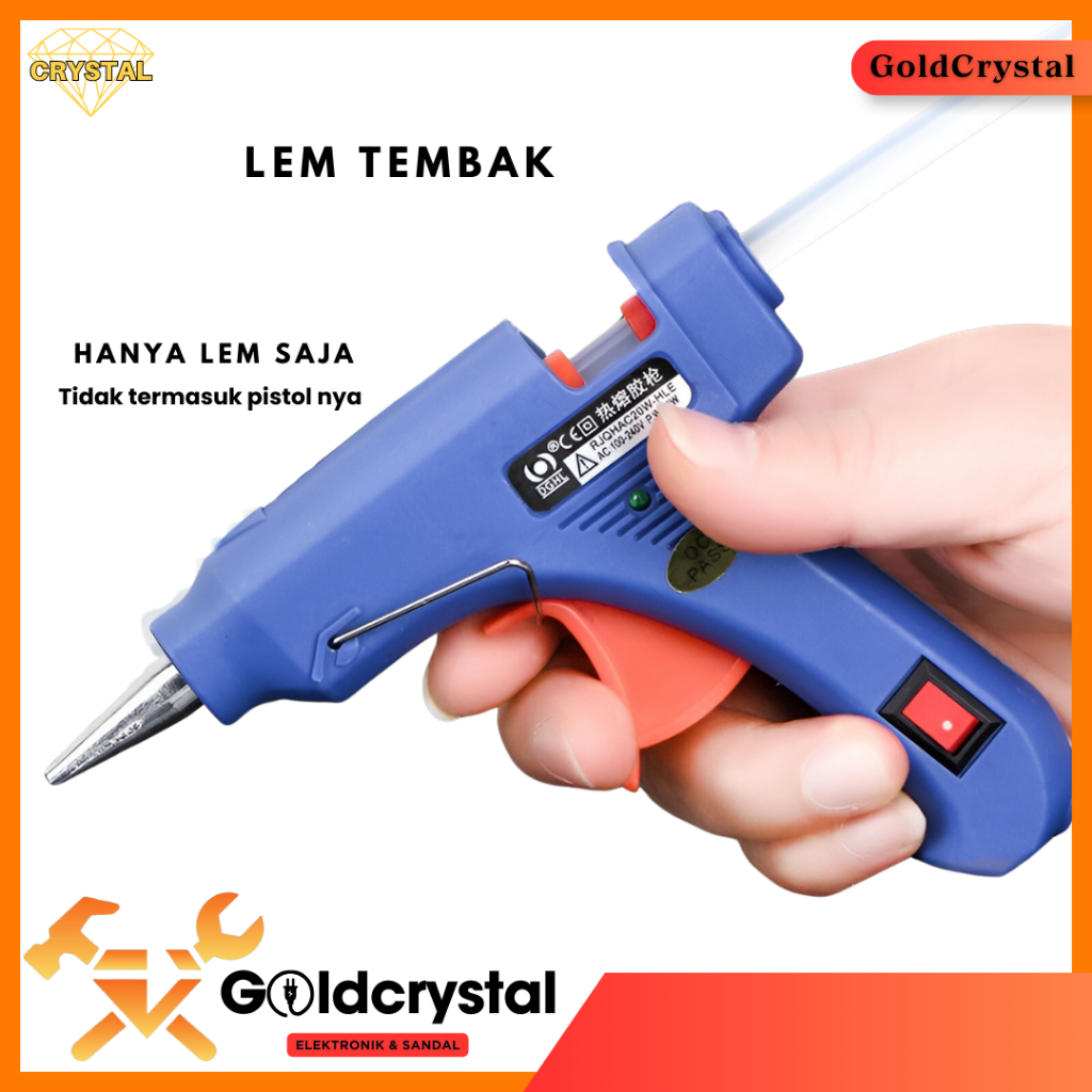 Jual Isi Refil Lem Tembak Besar 1 Kg Glue Gun Lem Bakar Besar 30cm Kuat ...