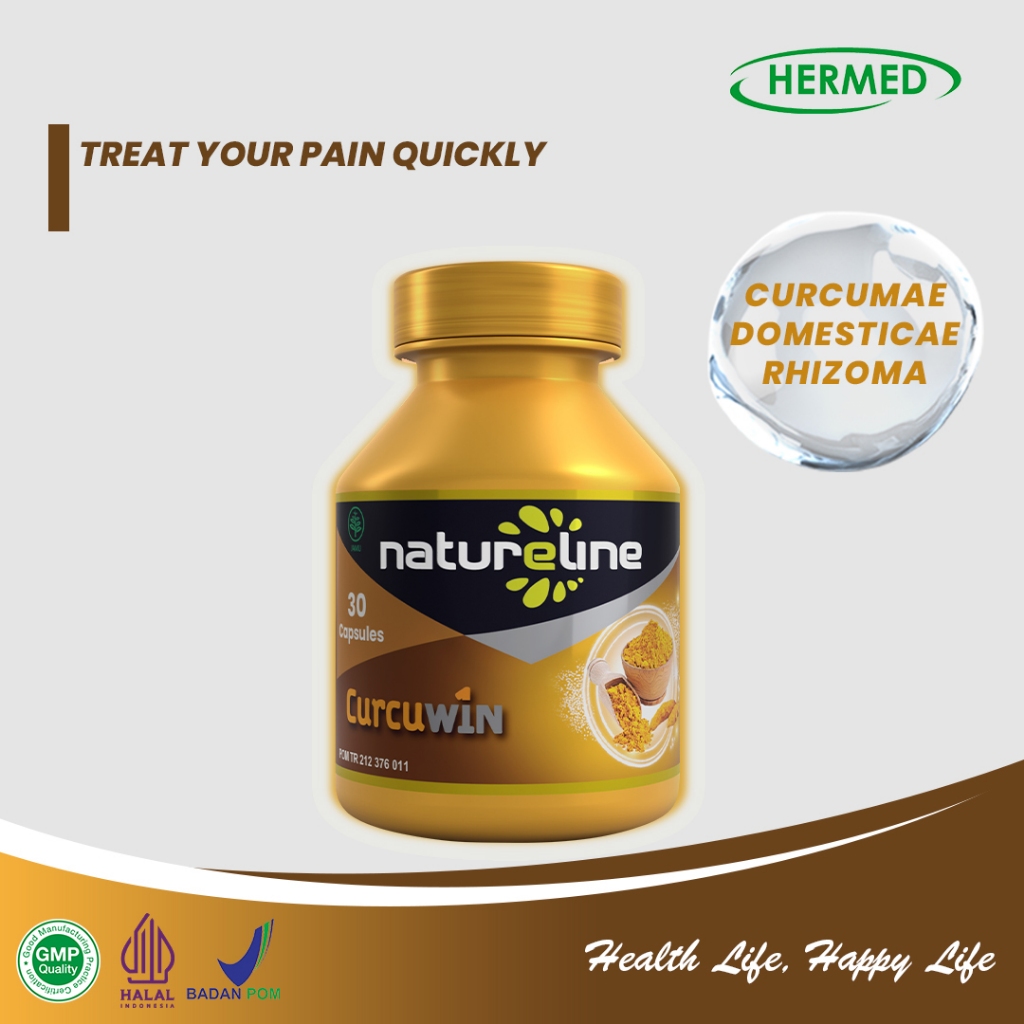 Jual NATURELINE CURCUWIN ISI 30 | Shopee Indonesia