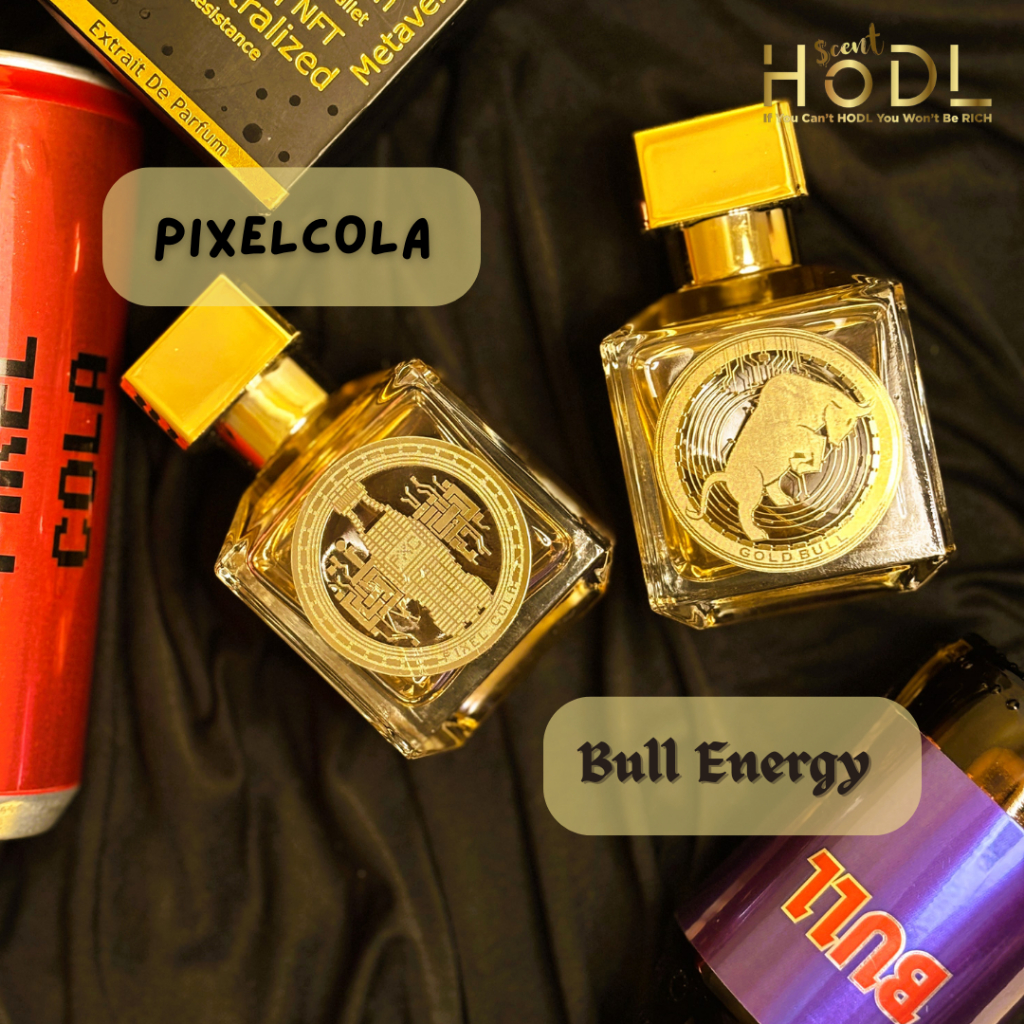 HODL Scent BULL ENERGY x PIXELCOLA Parfum Cowok Premium Farpum Pria Extrait De Parfum 75ml Wangi Tahan Lama