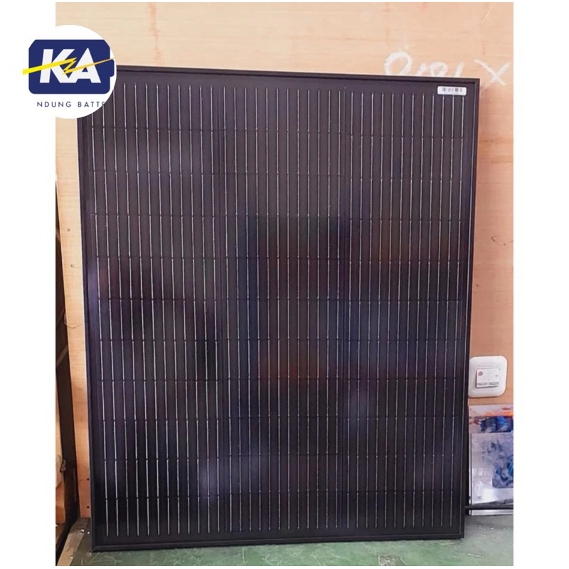 Jual Solar Panel Surya Solana 12v 12 v 100wp 100 wp All Black Series ...
