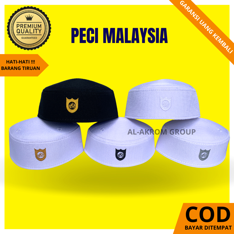 Peci Malaysia Haji Pria Kopiah Malaysia Untuk Dewasa dan Anak