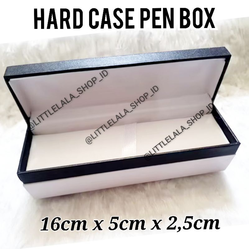 Jual Kotak Pulpen & Kotak kalung/jewerly necklace box Hitam Hardbox ...