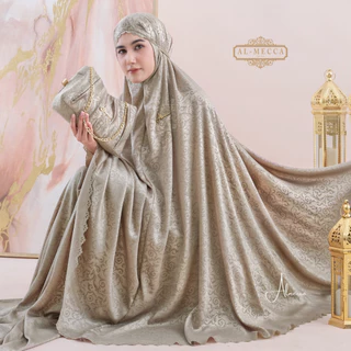 ALMECCA - Mukena Dewasa 2in1 Premium Santorini Shimer Arumi Series Almecca