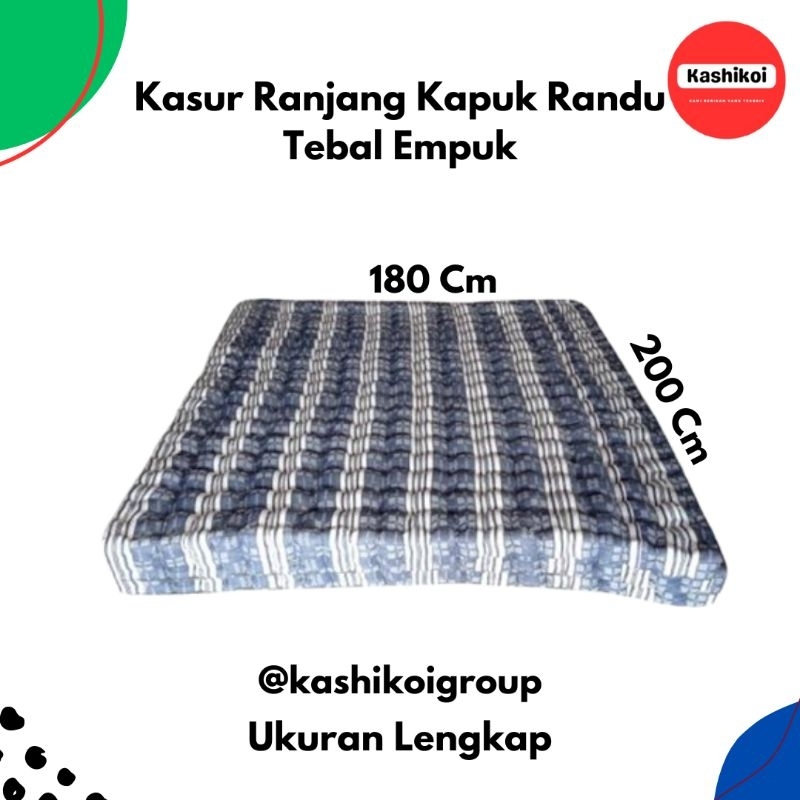 Jual KASUR RANJANG FULL KAPUK RANDU UKURAN REAL/ KASUR PALEMBANG ...