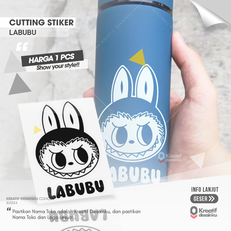 Jual Cutting Stiker Labubu Variasi Motor Mobil Sticker Veriasi ...