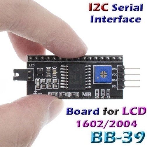 Jual Kit I2C ( IIC ) Untuk LCD 1602 / 2004 Serial Interface Backpack ...