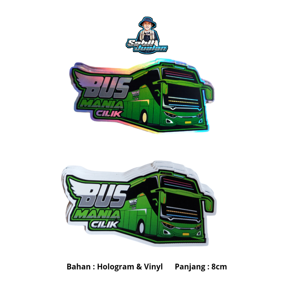 Jual Stiker Bus Mania Cilik #sabiljualan | Shopee Indonesia
