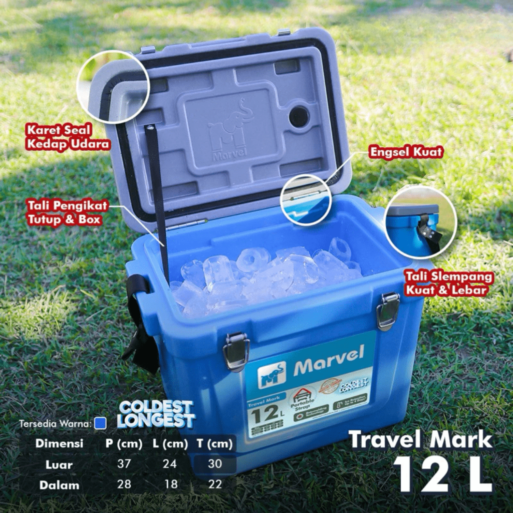 Jual Marvel Coolers 12 Ltr - Travel Mark (CoolBox - IceBox - Cooler Box ...