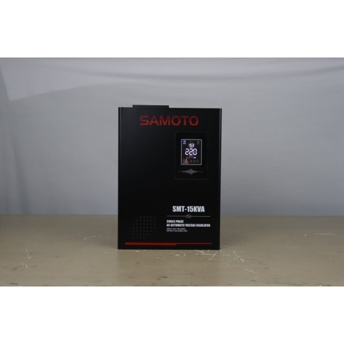 Jual VOLTAGE STABILIZER / AUTO VOLTAGE REGULATOR / AVR SAMOTO 15KVA ...