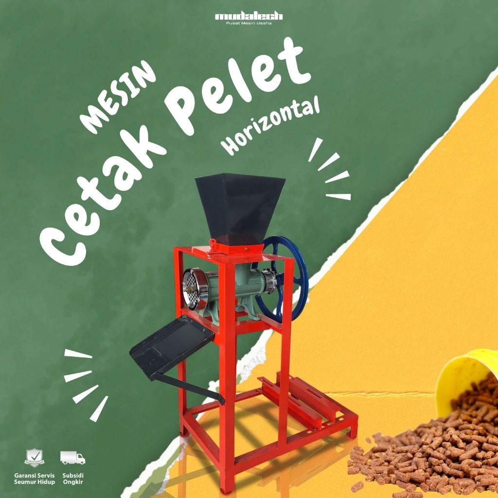 Jual Mesin Cetak Pelet Horizontal - Mesin Pelet Gilin…