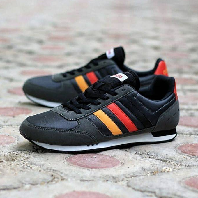 Sepatu Adidas Neo City Racer Sepatu Sneakers Pria Running Gym Sekolah