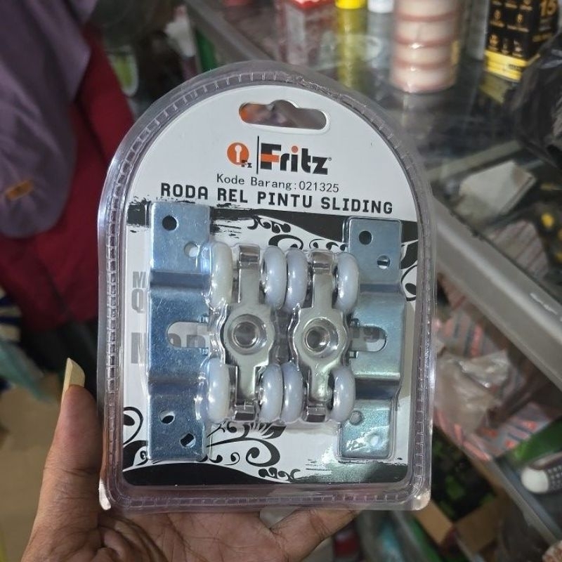 Jual ROLLER RODA PINTU SLIDING PINTU GANTUNG FRITZ | Shopee Indonesia