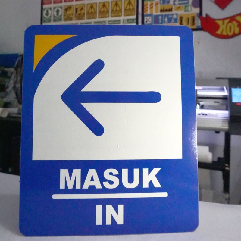 Jual Rambu Custom (Masuk & Keluar ) | Shopee Indonesia