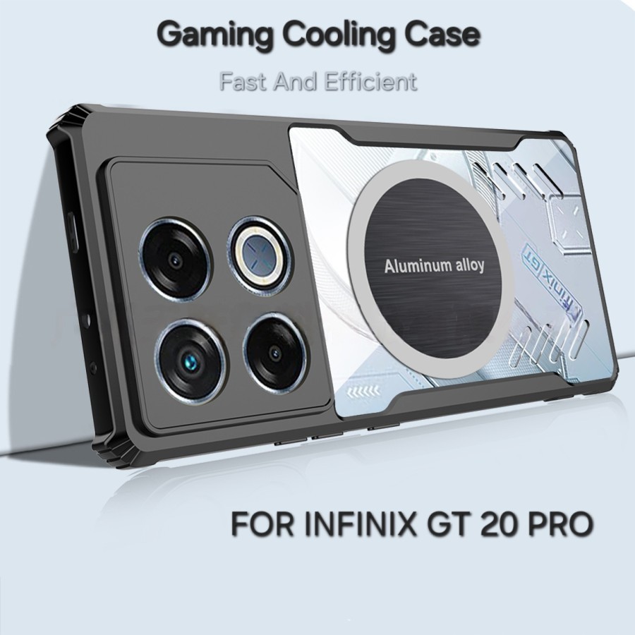 Jual Casing INFINIX GT 20 PRO Magnetic Casing Double Air Flow Cooling ...