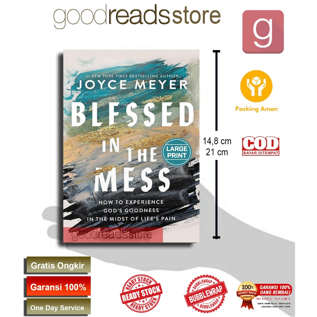 Jual Blessed in the Mess - Joyce Meyer (English) | Shopee Indonesia